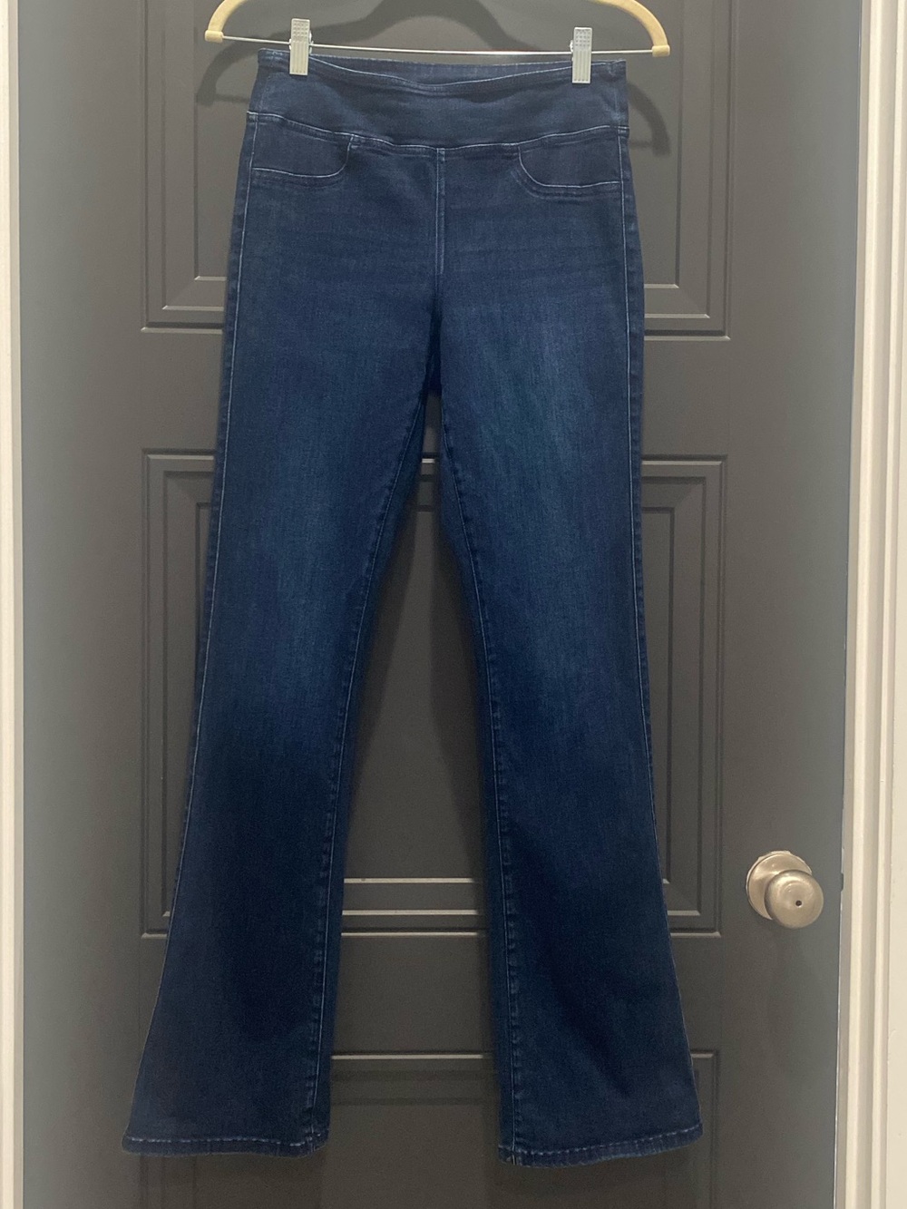American Eagle Pull On Jeans Dark Blue Size Small